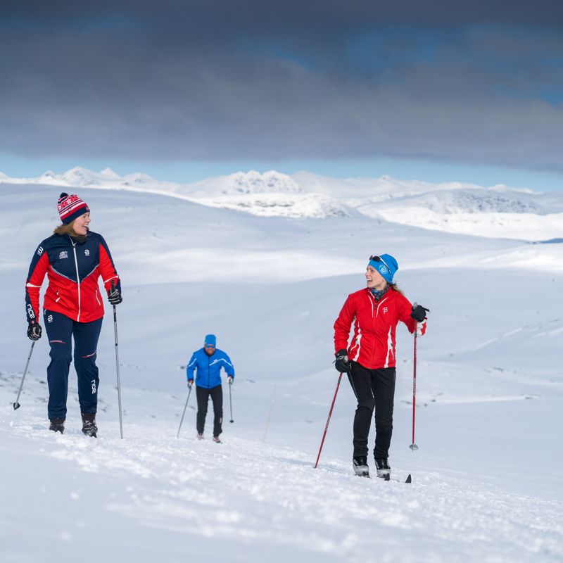 Cross-country skiing at Tyin Filefjell – 250 km of trails in a snow ...