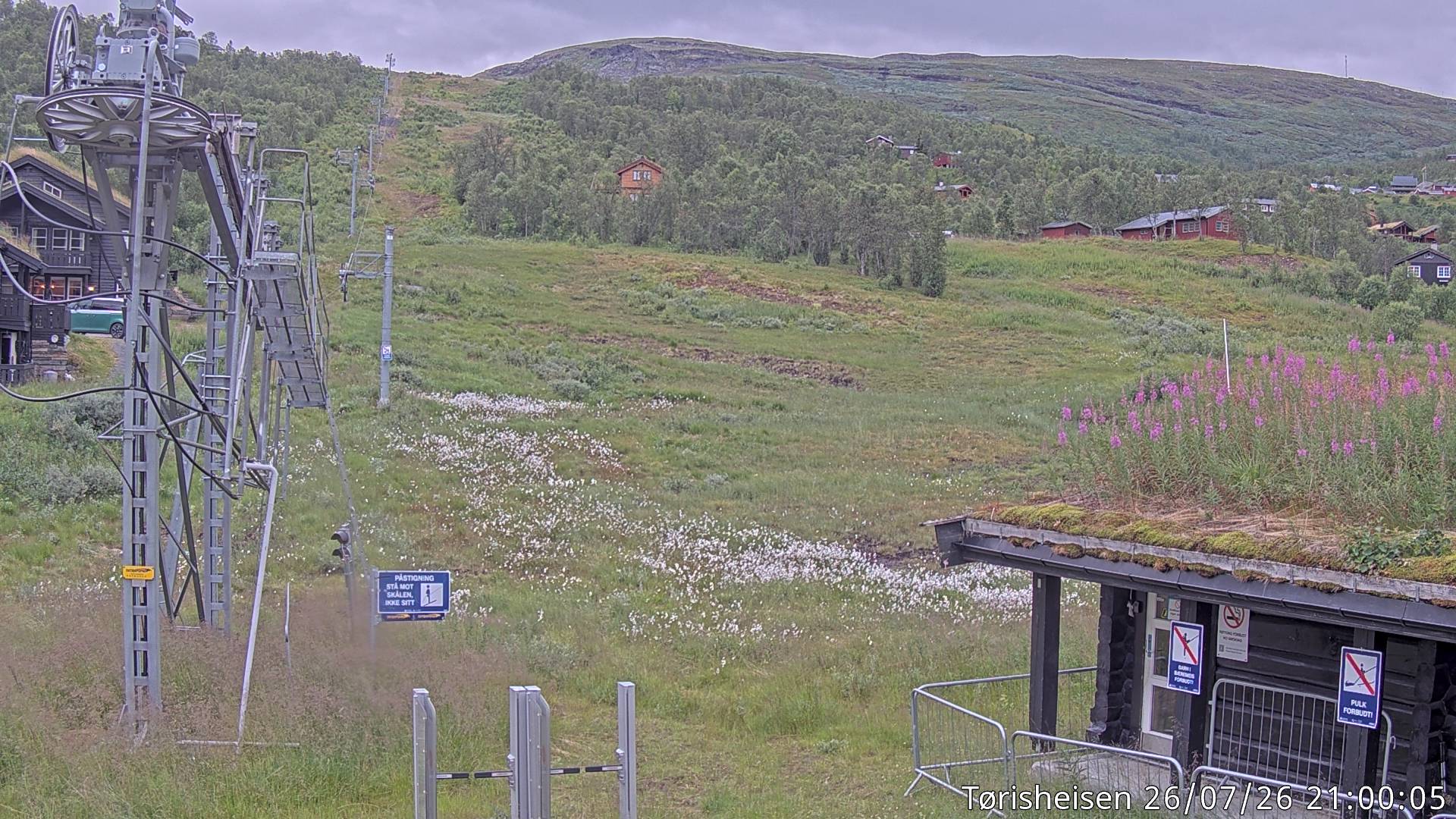 Webcam Tyinkrysset, Vang, Oppland, Norwegen