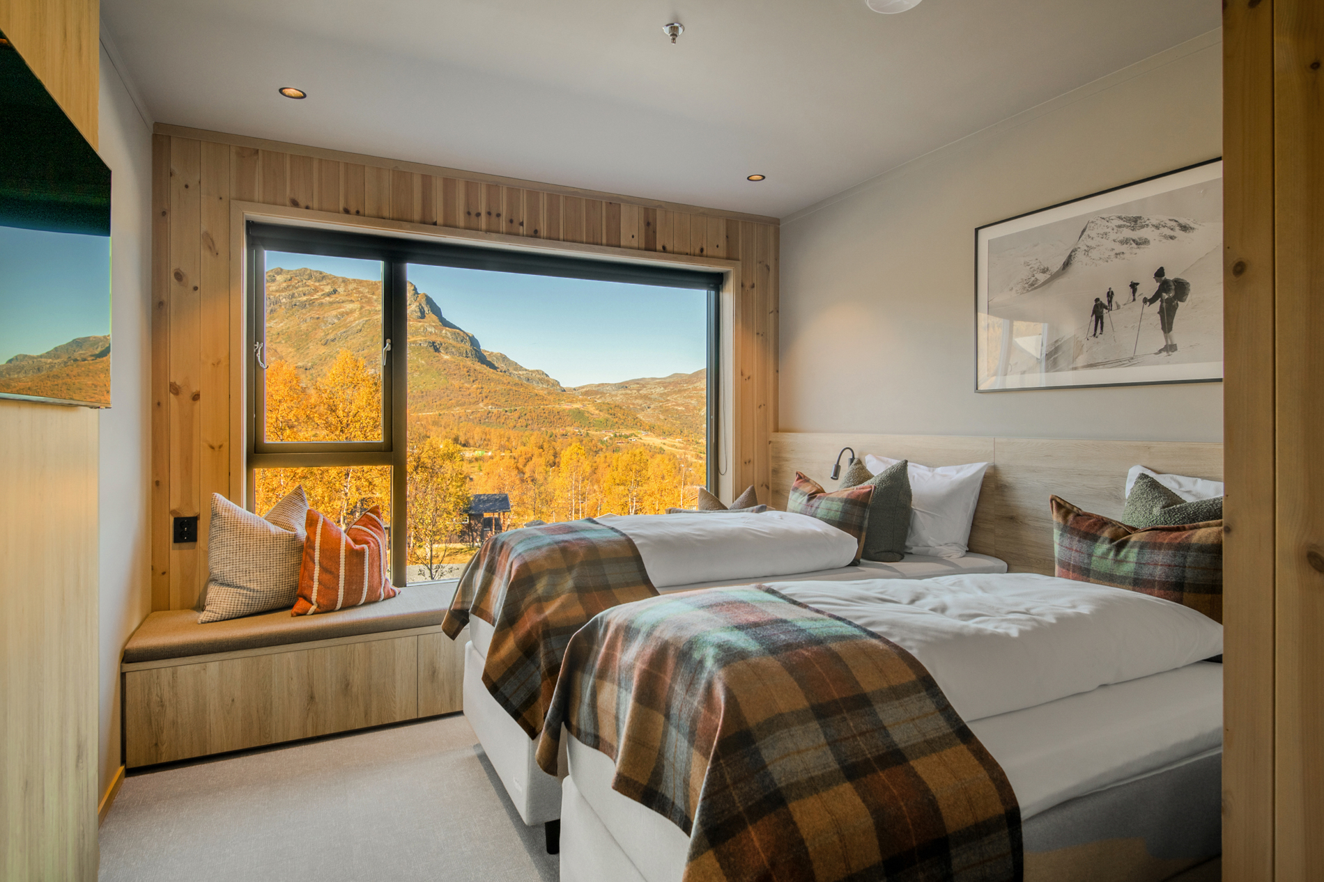 Hotel room with a view at Filefjellstuene