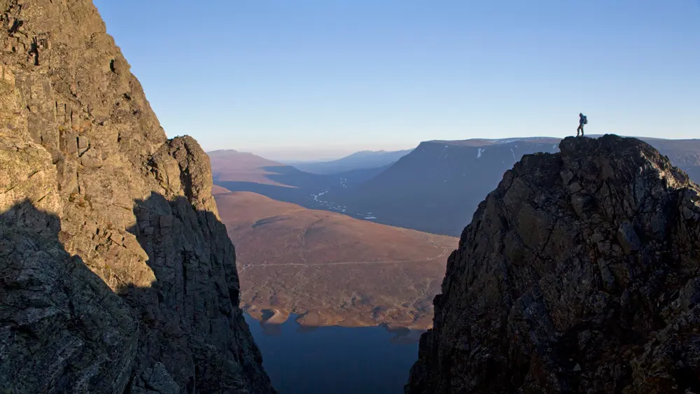 Vandrer på tur til Grindane i Vang