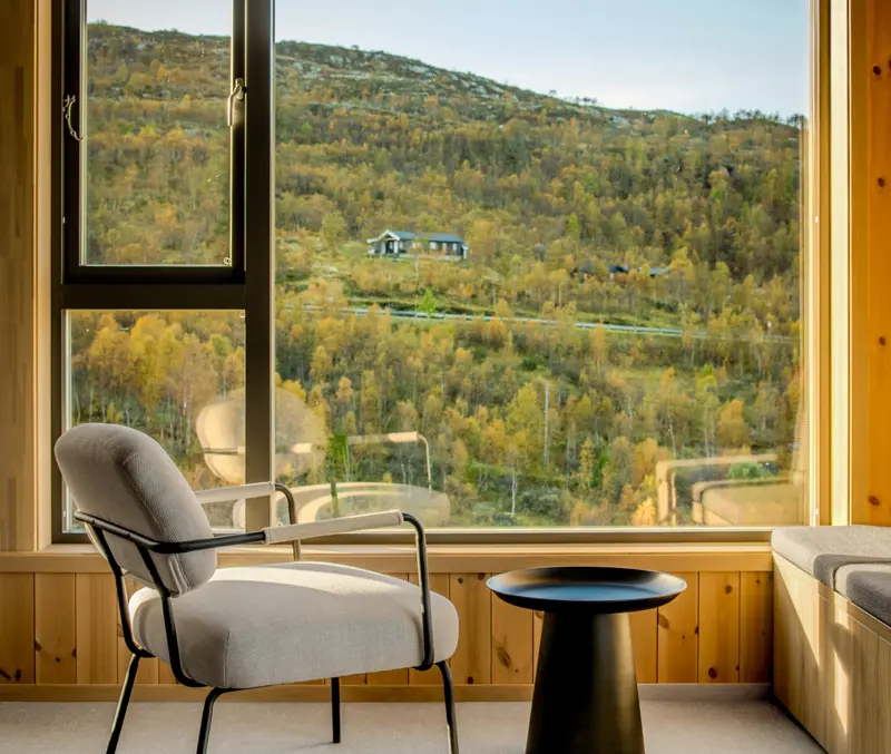 Hotel room with a view at Filefjellstuene