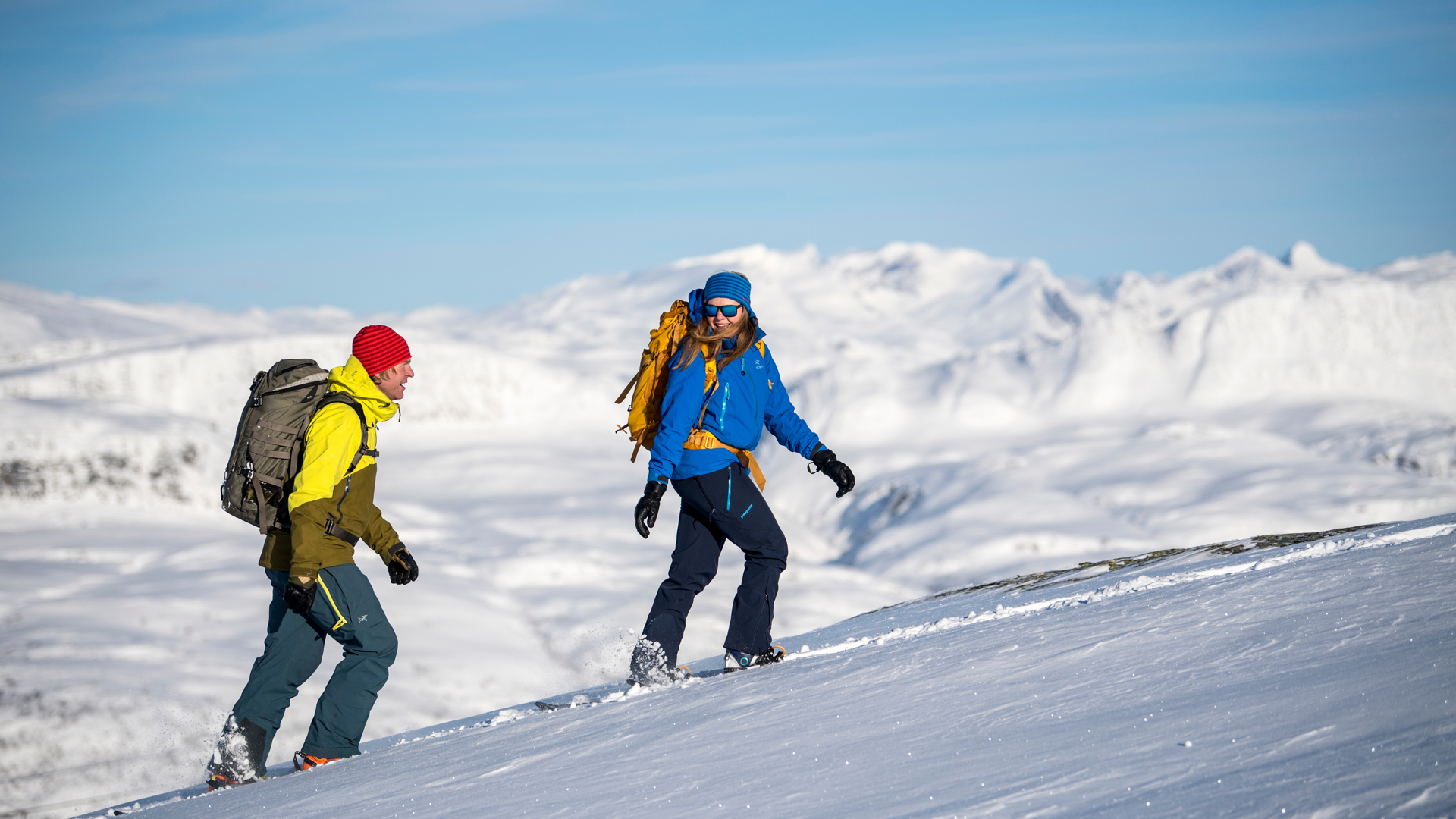 Snowshoeing At Tyin