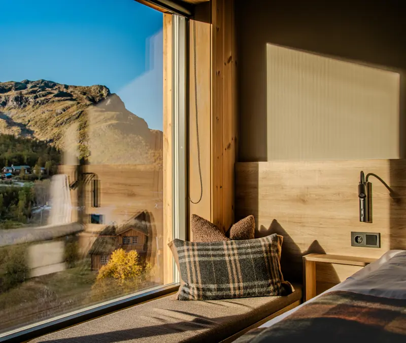 Hotel room with a view at Filefjellstuene