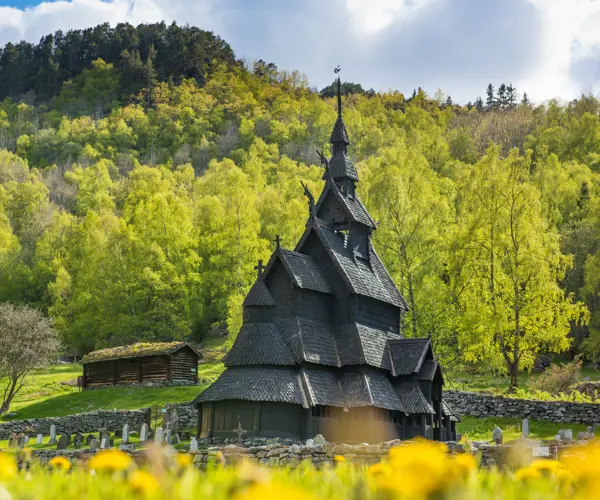 Kongevegen - Borgund Stavkyrkje