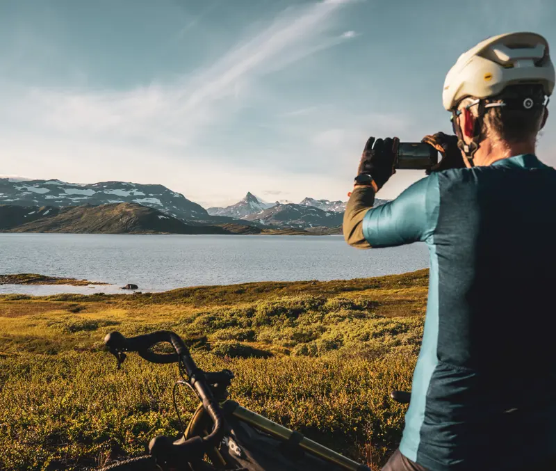 Udsigt mod Uranostind af Tyin