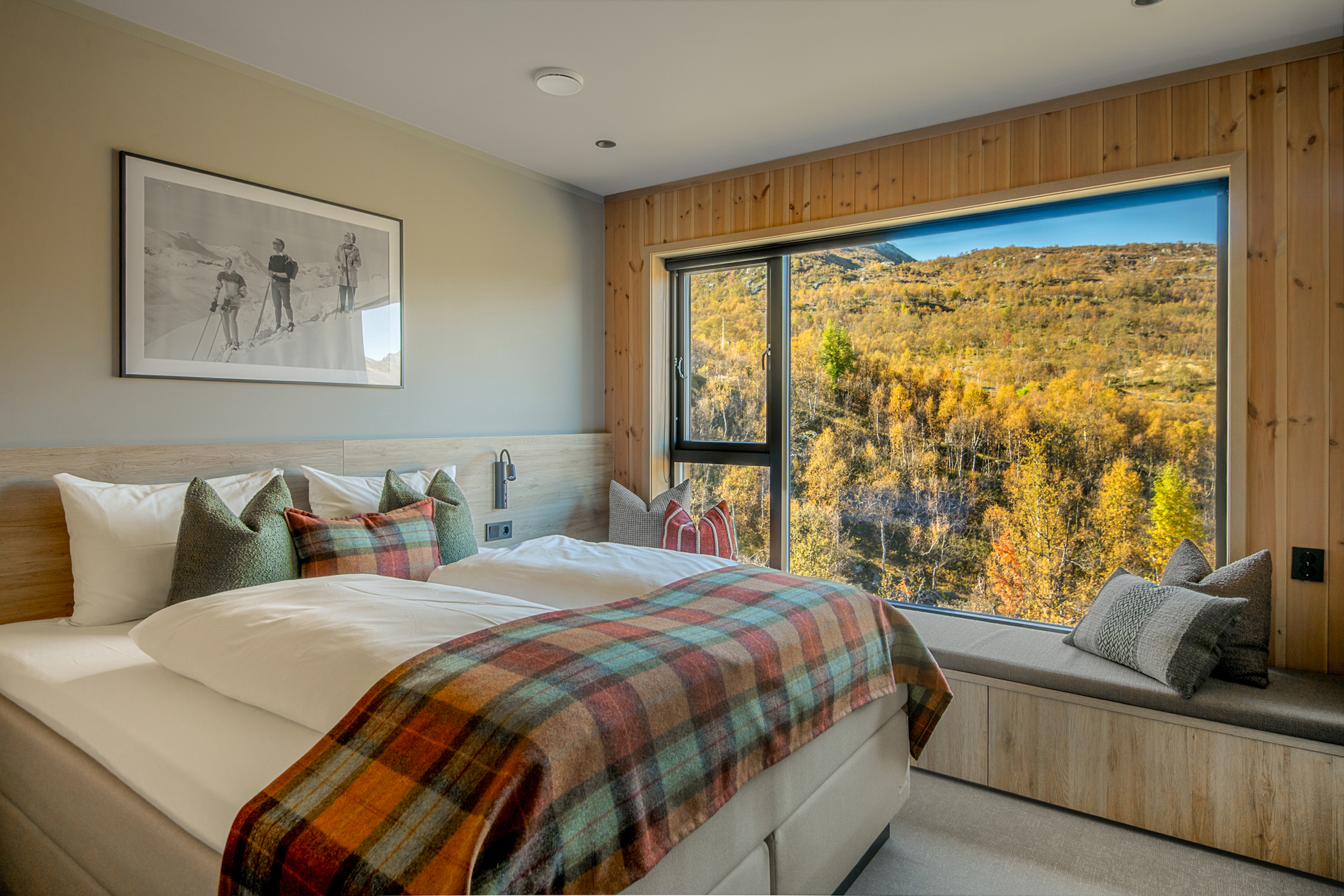 Hotel room with a view at Filefjellstuene