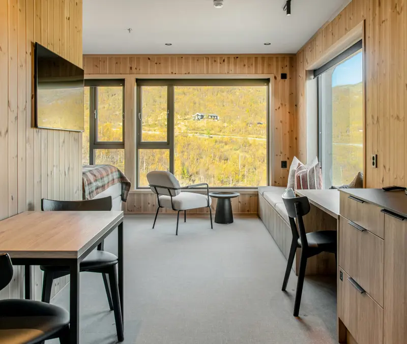 Hotel room with a view at Filefjellstuene