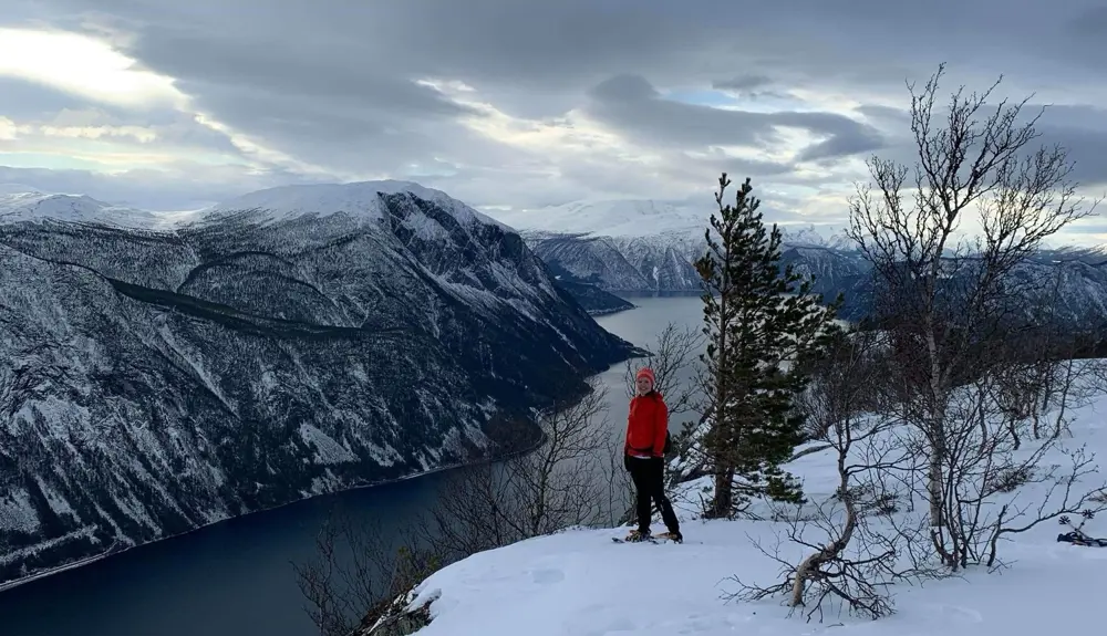 Spektakulær utsikt fra trugetur til Paradisjuvet.