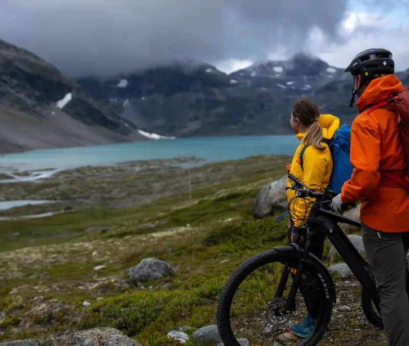Udsigt mod Koldedalsvatnet og Falketind