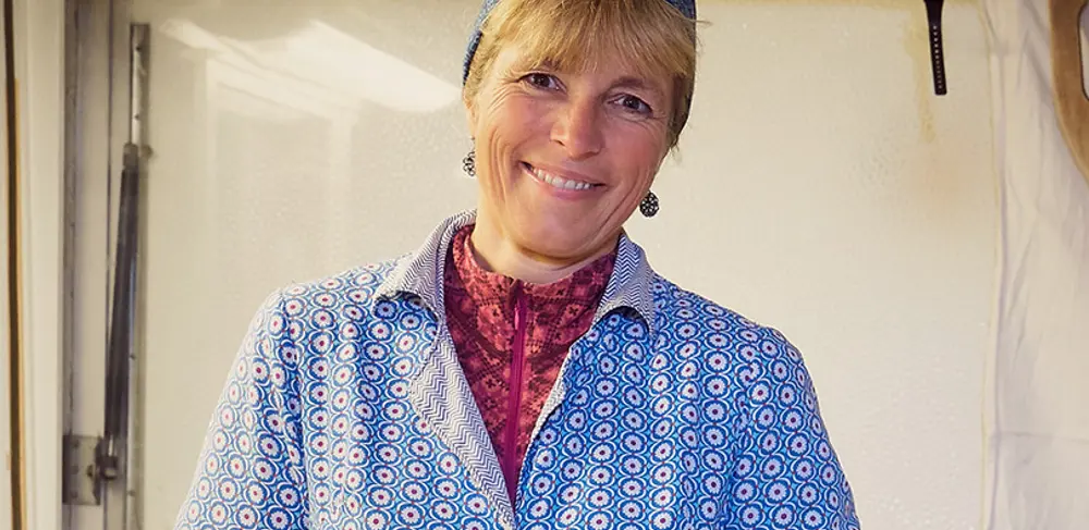 Budeia Kathrin Aslaksby at Olestølen.