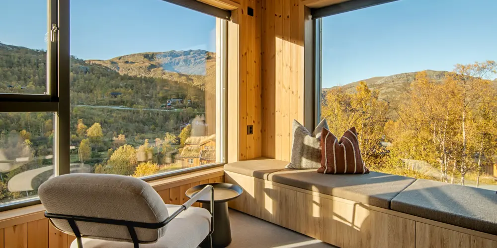 Hotel room with a view at Filefjellstuene