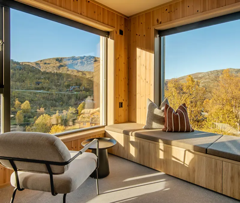 Hotel room with a view at Filefjellstuene
