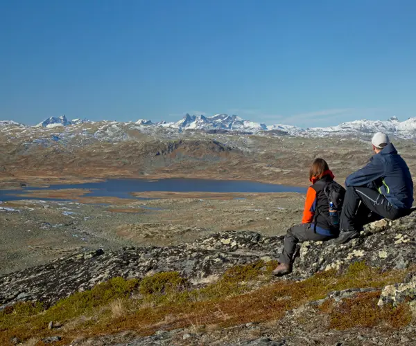 Nærtur til Støgonøse på Tyin Filefjell med utsikt til Jotunheimen
